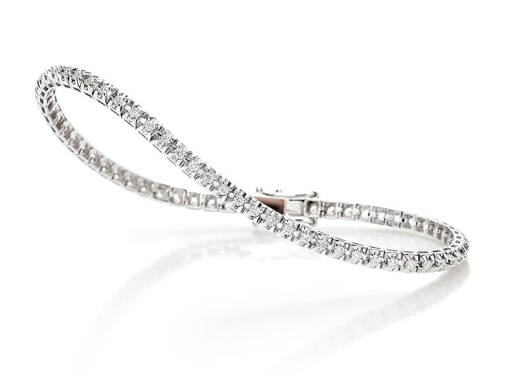 Bracciale Crieri -Tennis Victoria Diamanti Bianchi Ref. 00004335 - CRIERI