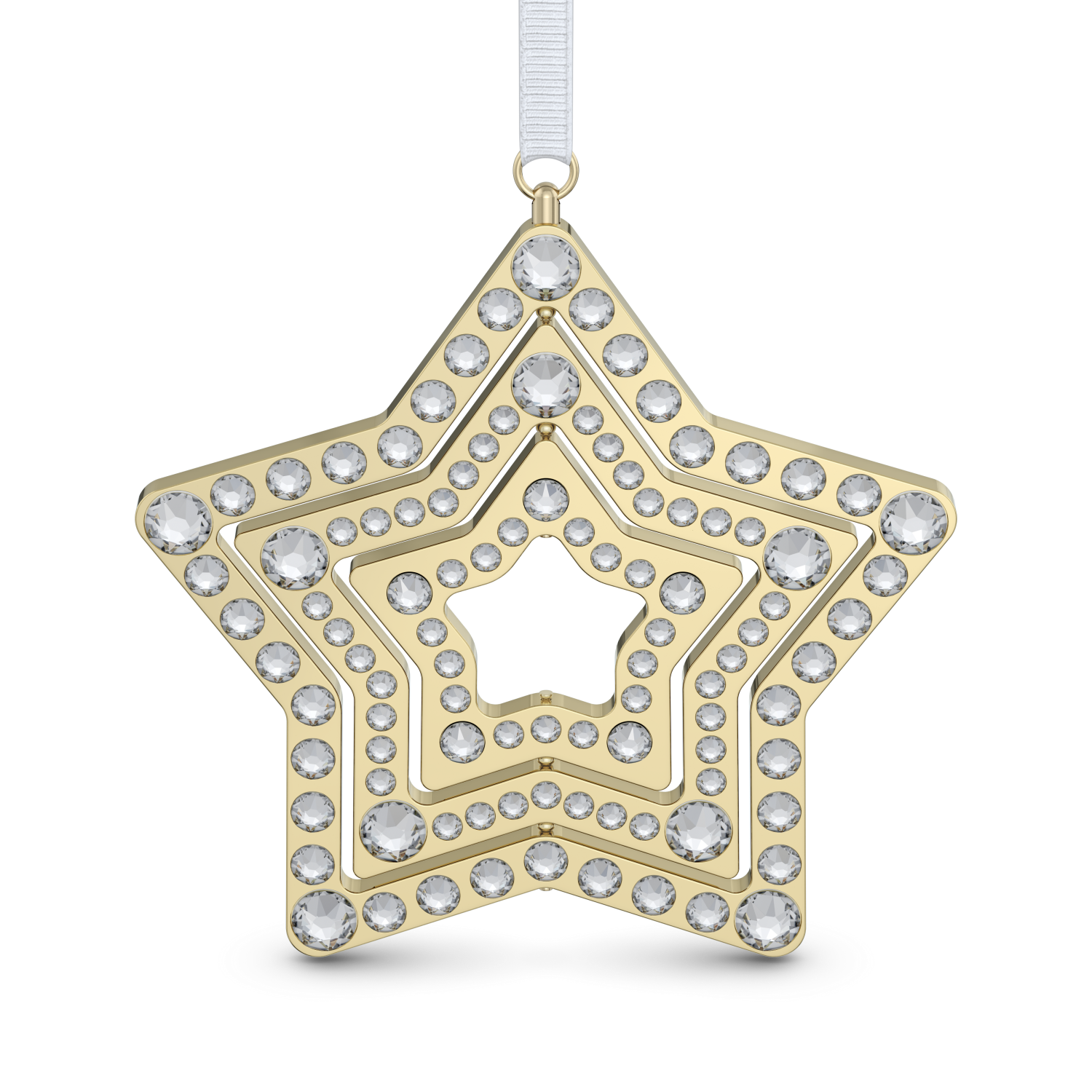 Swarovski - Holiday Magic Decorazione Stella, Grande Ref. 5655938 - SWAROVSKI