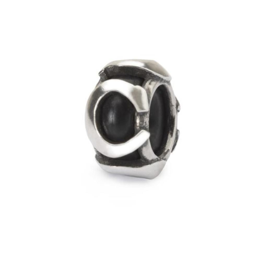 Trollbeads Ritirato - Original Trollbeads Stop Lettera C Ref. TAGBE-10212 - TROLLBEADS