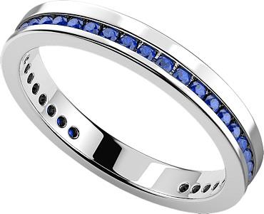 Anello Zancan da uomo in Argento e Spinelli neri Ref. EXA115-BL - ZANCAN