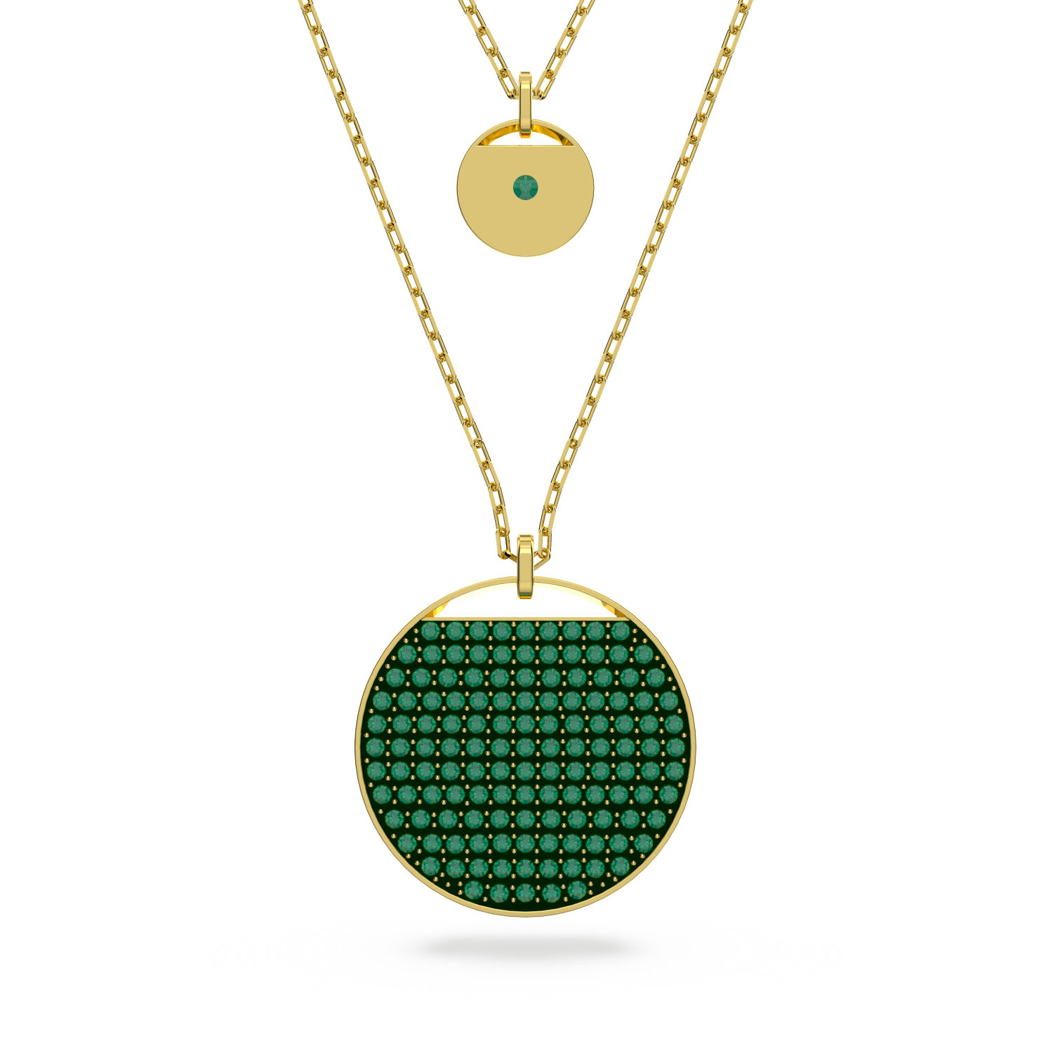 Swarovski - Pendente stratificato Ginger, Placcato color oro Ref. 5642947 - SWAROVSKI