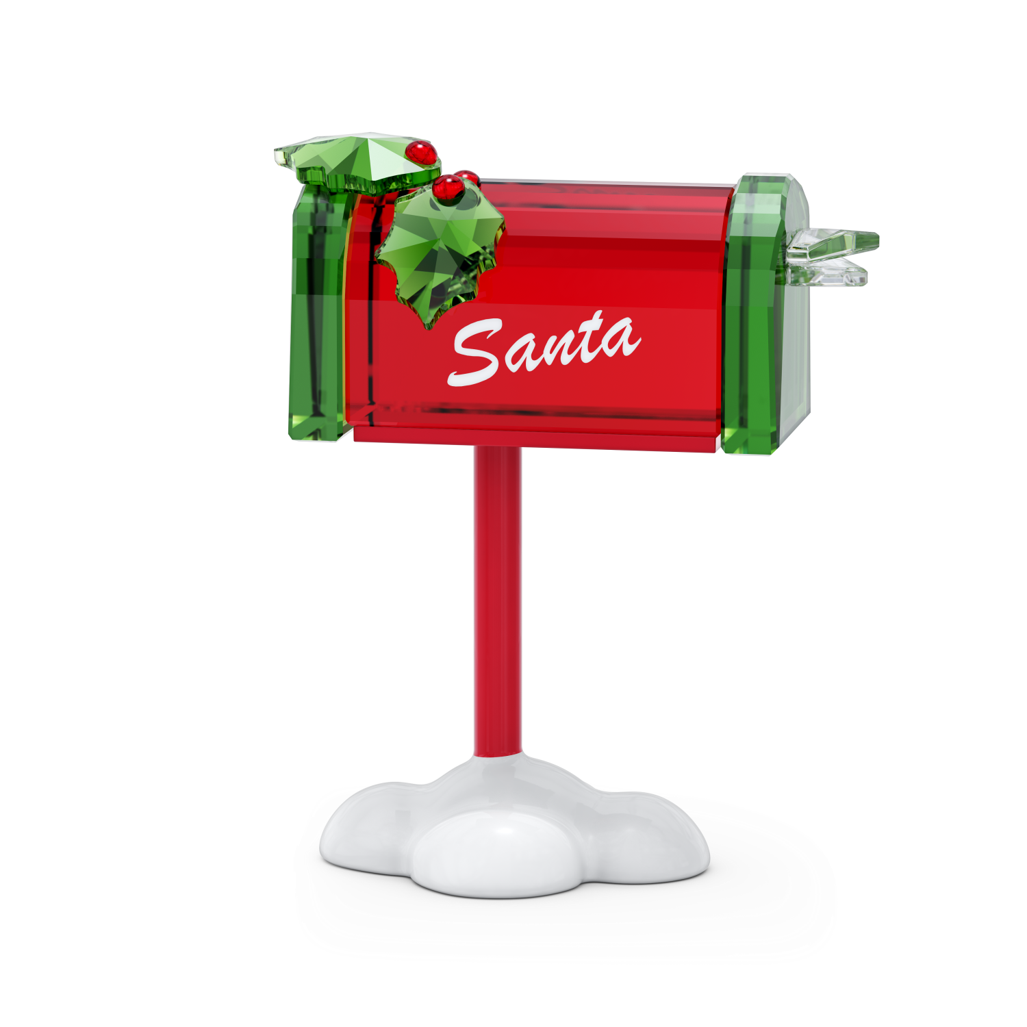 Swarovski - Holiday Cheers Cassetta Postale di Babbo Natale Ref. 5630338 - SWAROVSKI