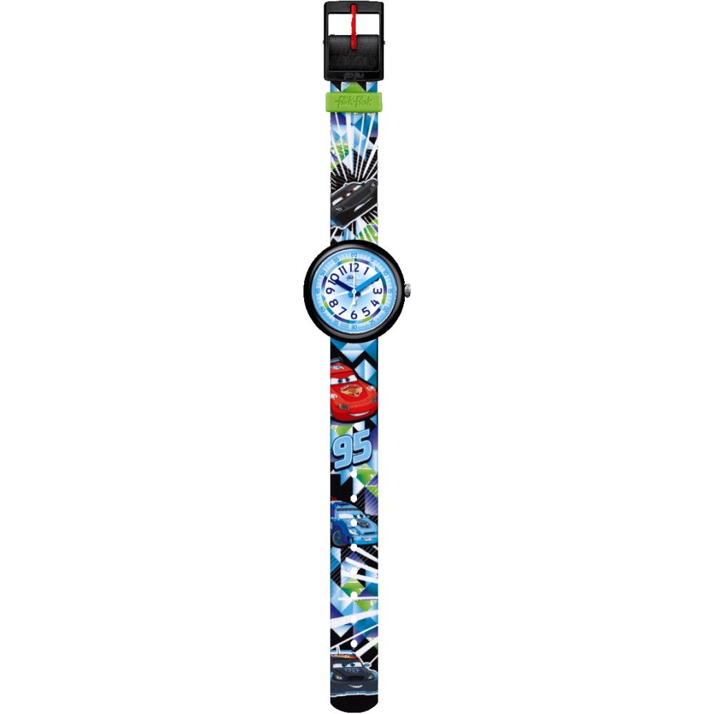 Orologio Flik Flak - Disney Cars Rapid Racing Ref. FLNP022 - FLIK FLAK