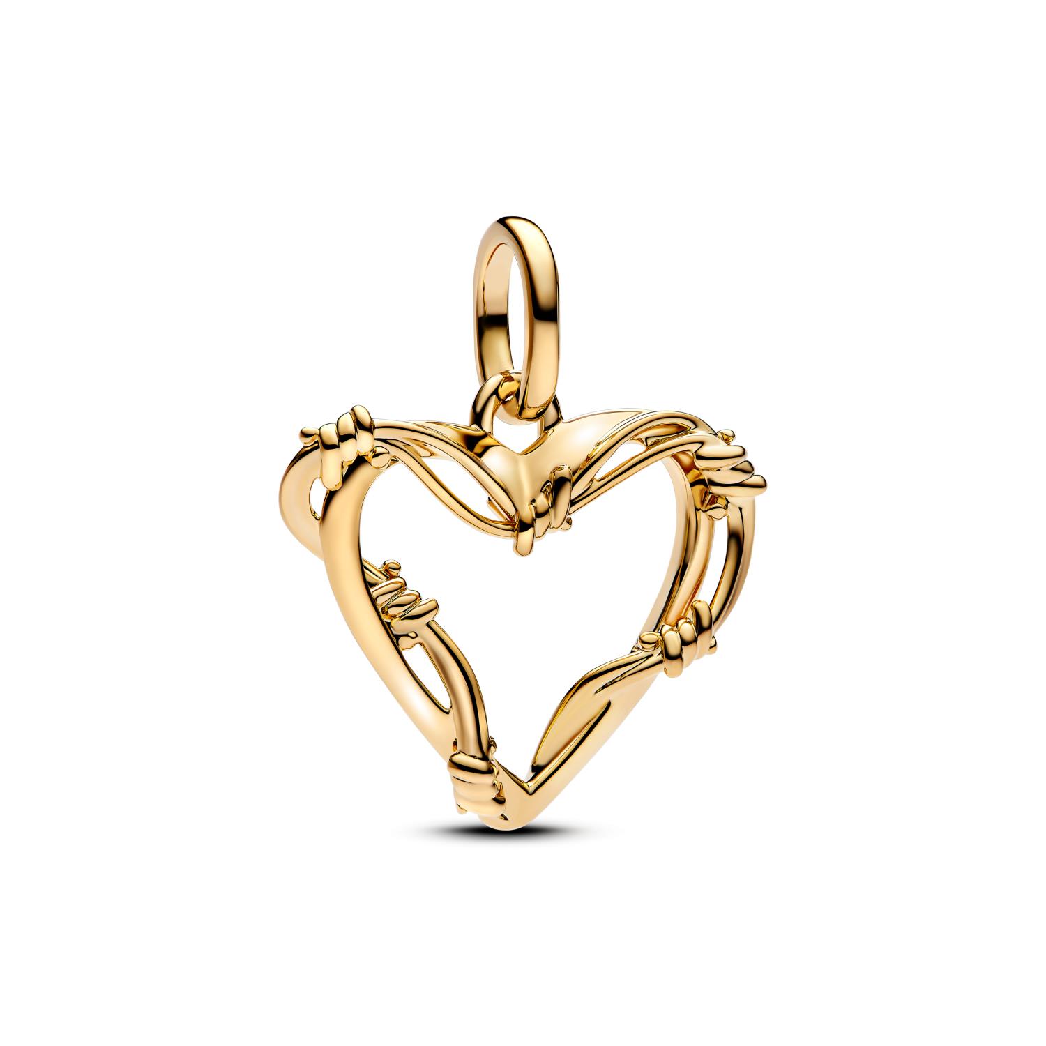 Pandora - Charm Medallion Wire Heart Pandora ME Ref. 762526C00 - PANDORA