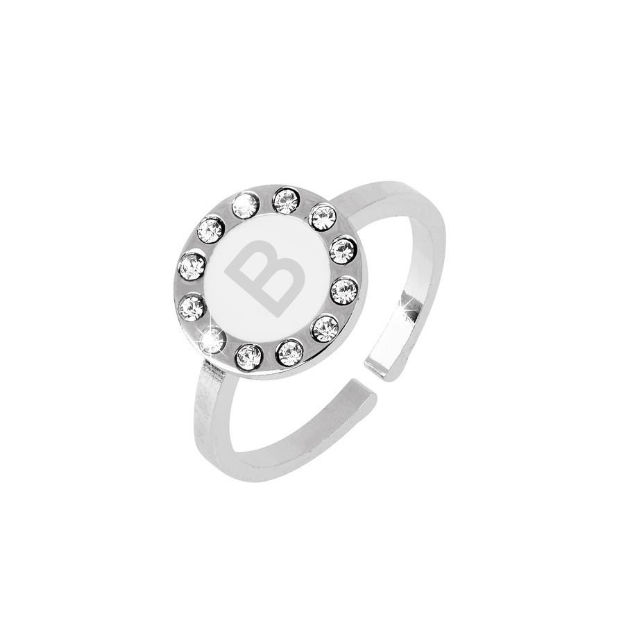 Anello Dvccio - Lettera B collezione Petit Tr&eacute;sors Ref. ZXBSCMICRO/W-B - DUCCIO