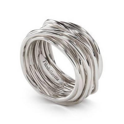 Anello Filodellavita Classic Collection, 13 Fili in Argento 925 Ref. AN13A - FILODELLAVITA