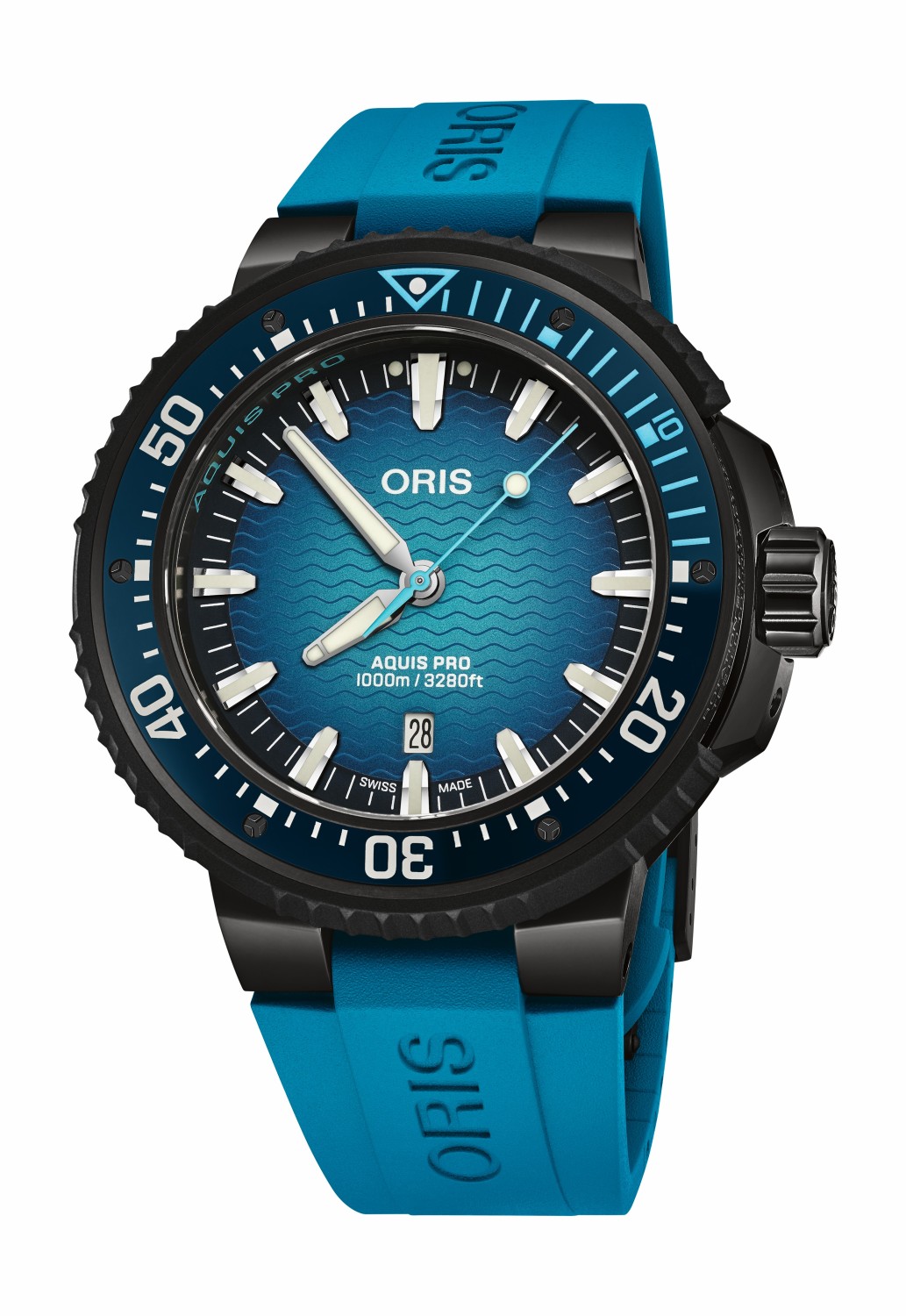 Orologio Oris Aquis Pro 1000m Ref. 01 733 7801 7255-Set - ORIS