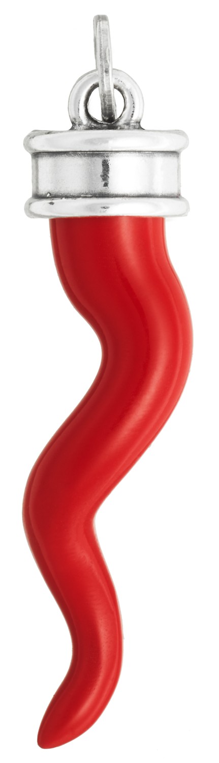 Giovanni Raspini - Charm Corno rosso Classico Grande Ref. 12482 - GIOVANNI RASPINI