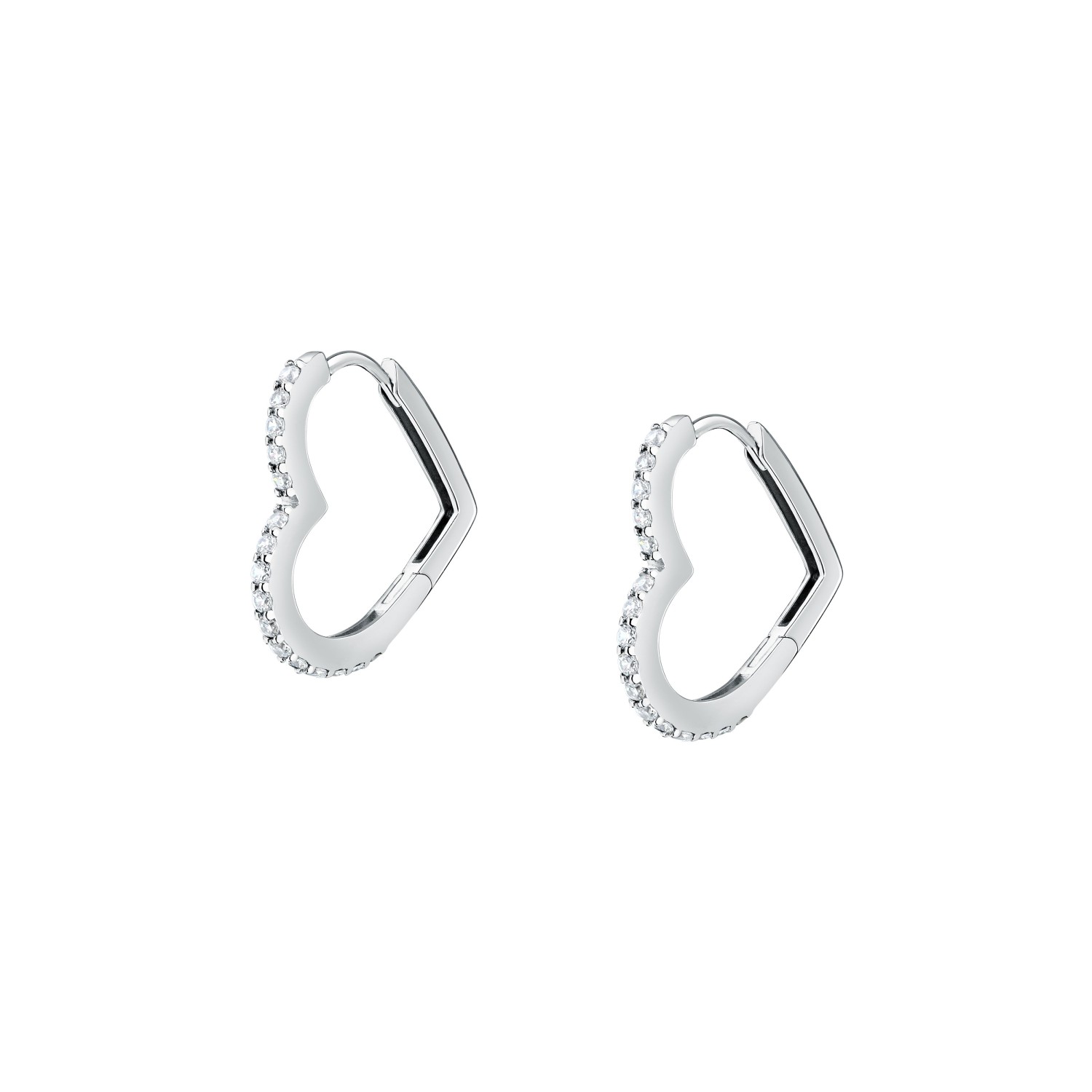 Orecchini Morellato Tesori in argento 925, con placcatura oro giallo 18K e motivo a cuore - SAIW256 - MORELLATO