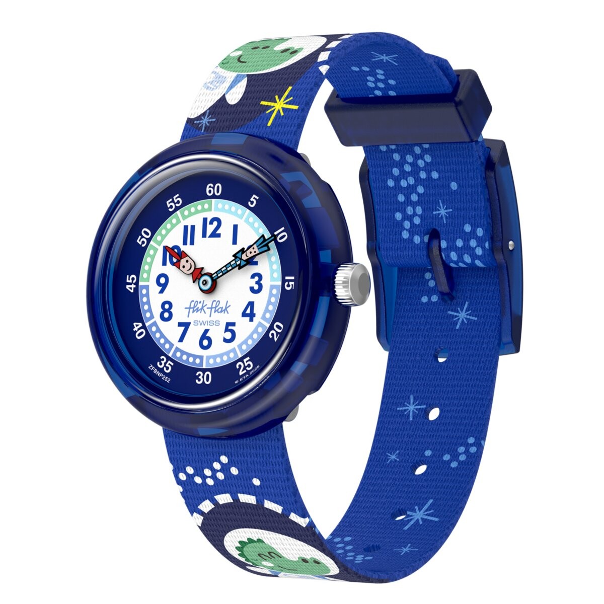 Orologio Flik Flak CROCONAUTS FBNP252 - FLIK FLAK