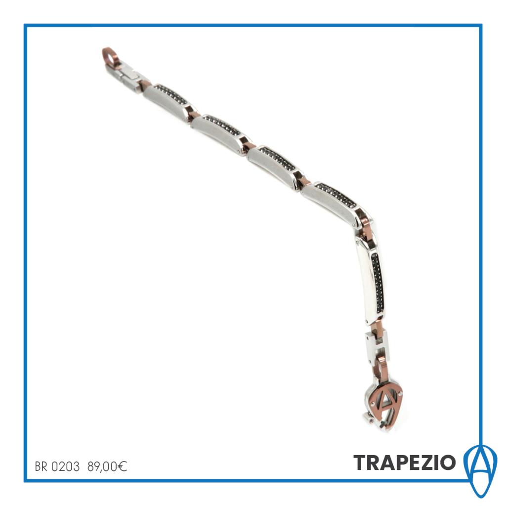 Bracciale Aragonesi - Collezione Trapezio Ref. BR0203 - ARAGONESI