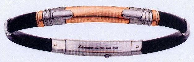Bracciale Zancan da uomo in Acciaio e Oro Rosa Ref. EXB184R - ZANCAN