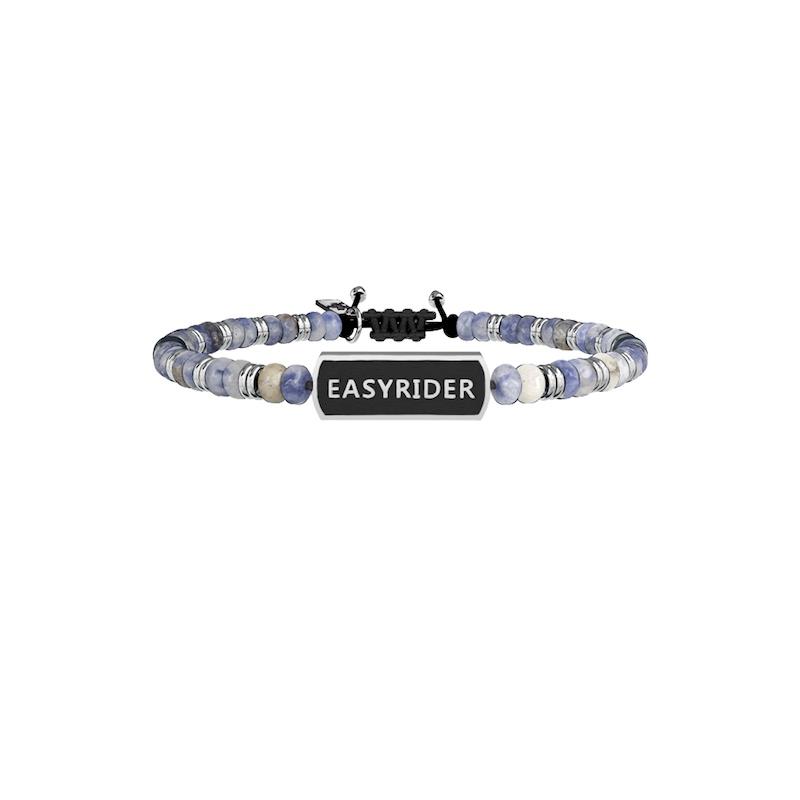 Gioielli Kidult - Bracciale sodalite e acciaio 316L Ref. 731404 - KIDULT