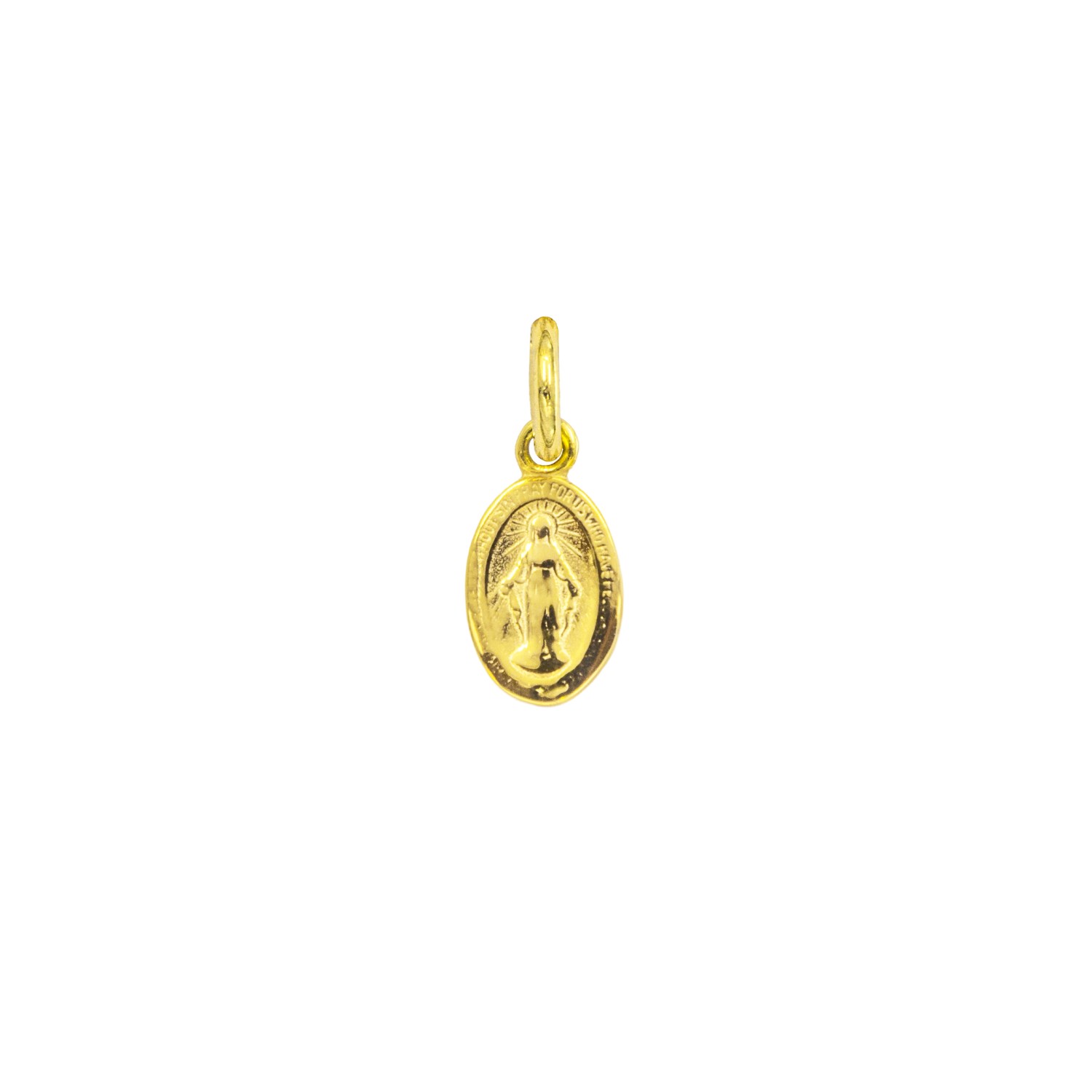 Charm Vergine Maria in Oro 9 Kt  Ref. A0401G9 - FACCO