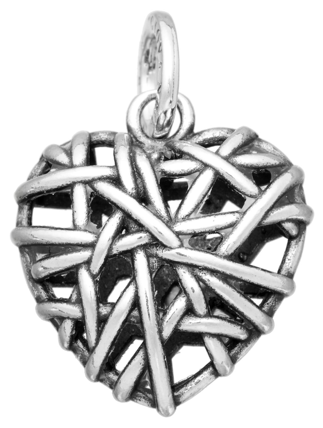 Giovanni Raspini - Charm Cuore Grande Intrecci Ref. 11619 - GIOVANNI RASPINI