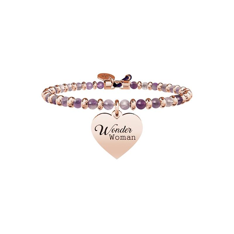 Gioielli Kidult - Bracciale ametista e Pvd Ros&eacute; Ref. 731647 - KIDULT