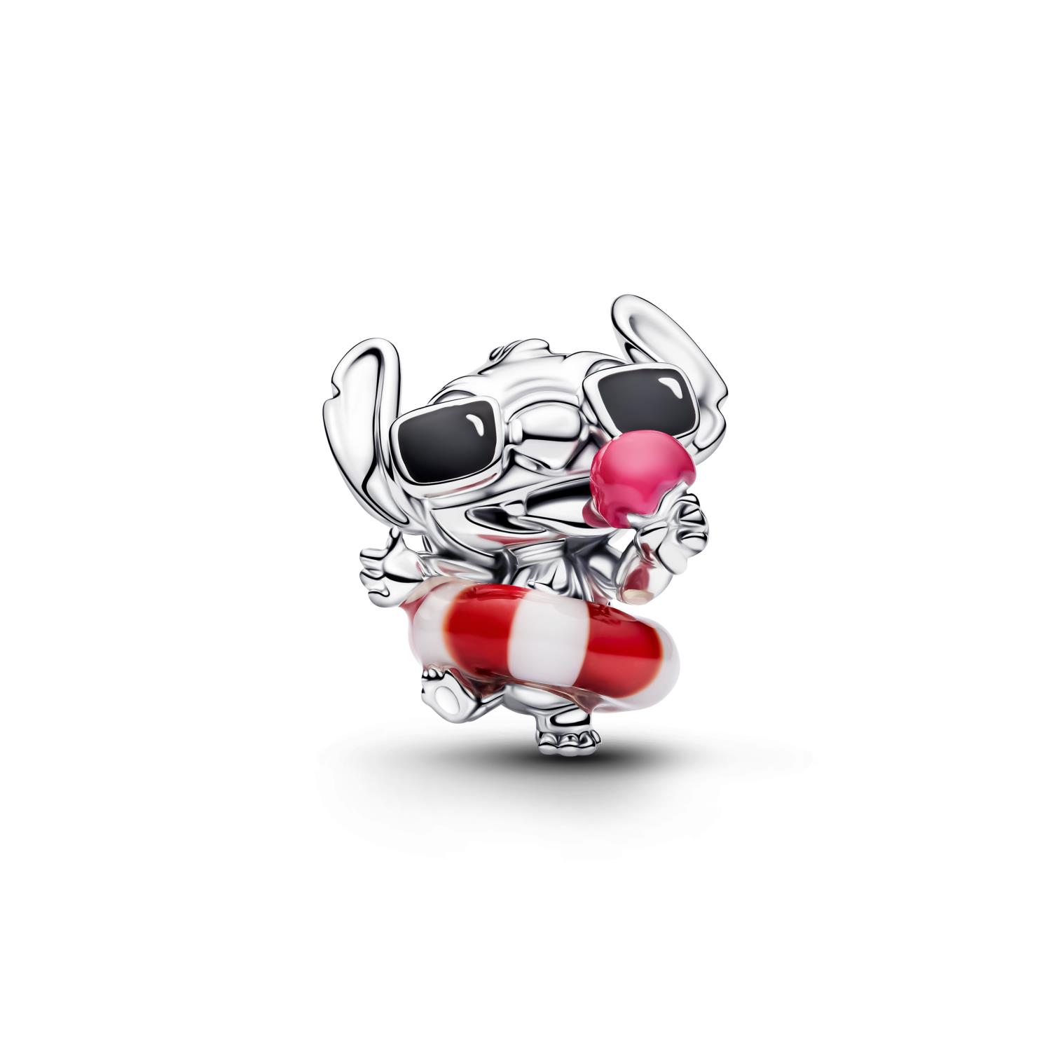 Pandora - Charms Disney, Lilo & Stitch, Stitch in vacanza  Ref. 794642C01 - PANDORA