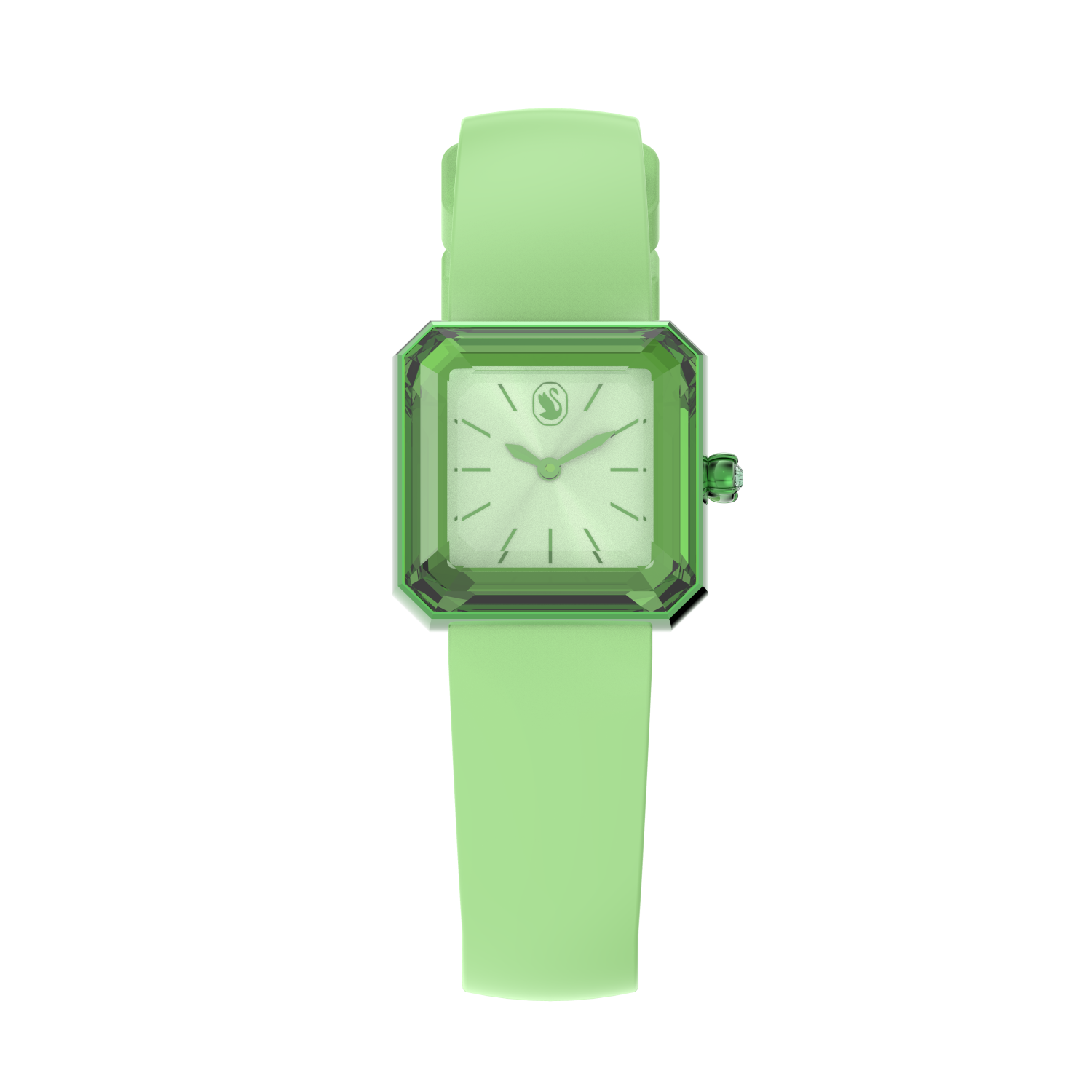 Swarovski - Orologio, Cinturino in silicone, Verde Ref. 5624379 - SWAROVSKI