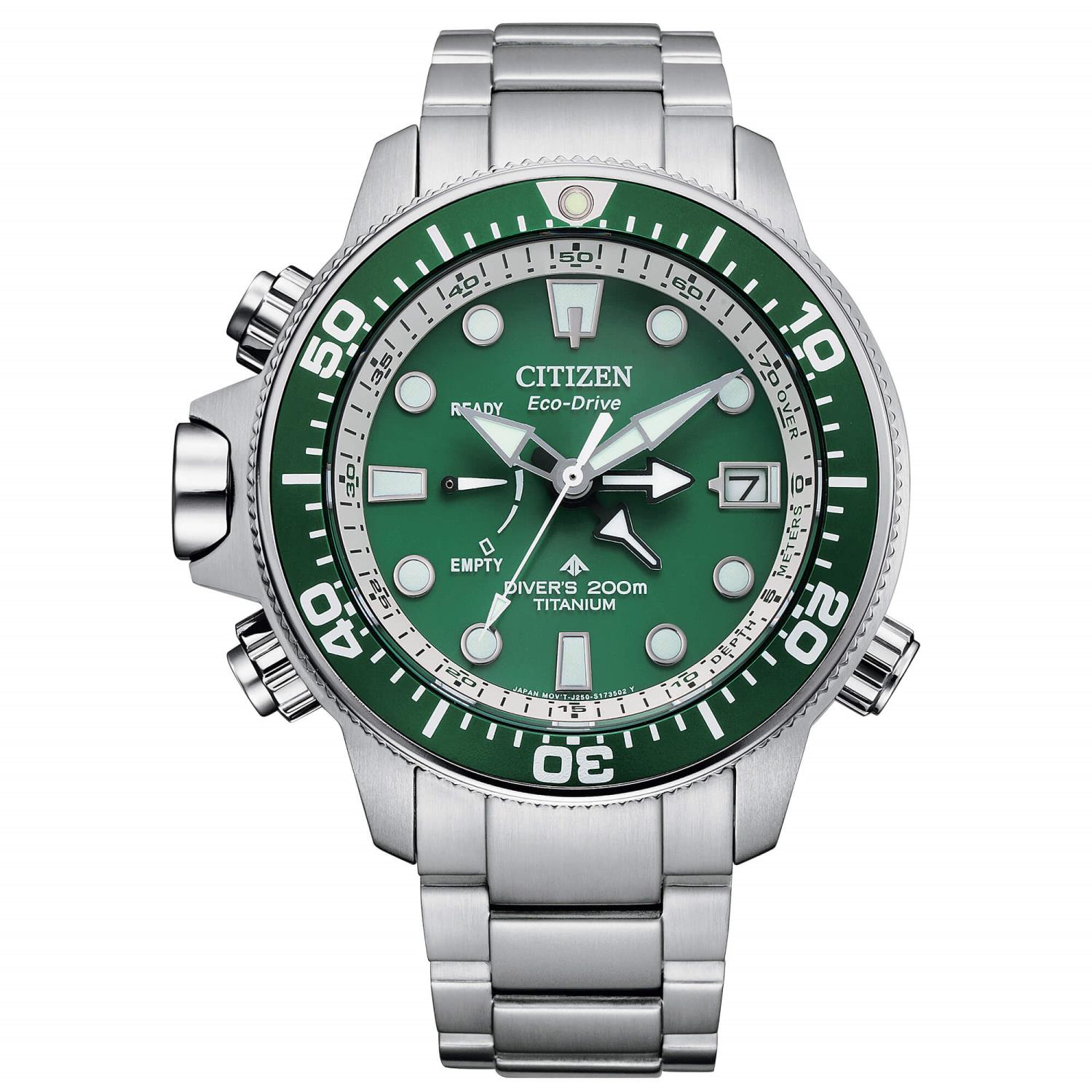 Orologio Citizen Aqualand Eco Drive Super Titanio Ref. BN2040-84X - CITIZEN