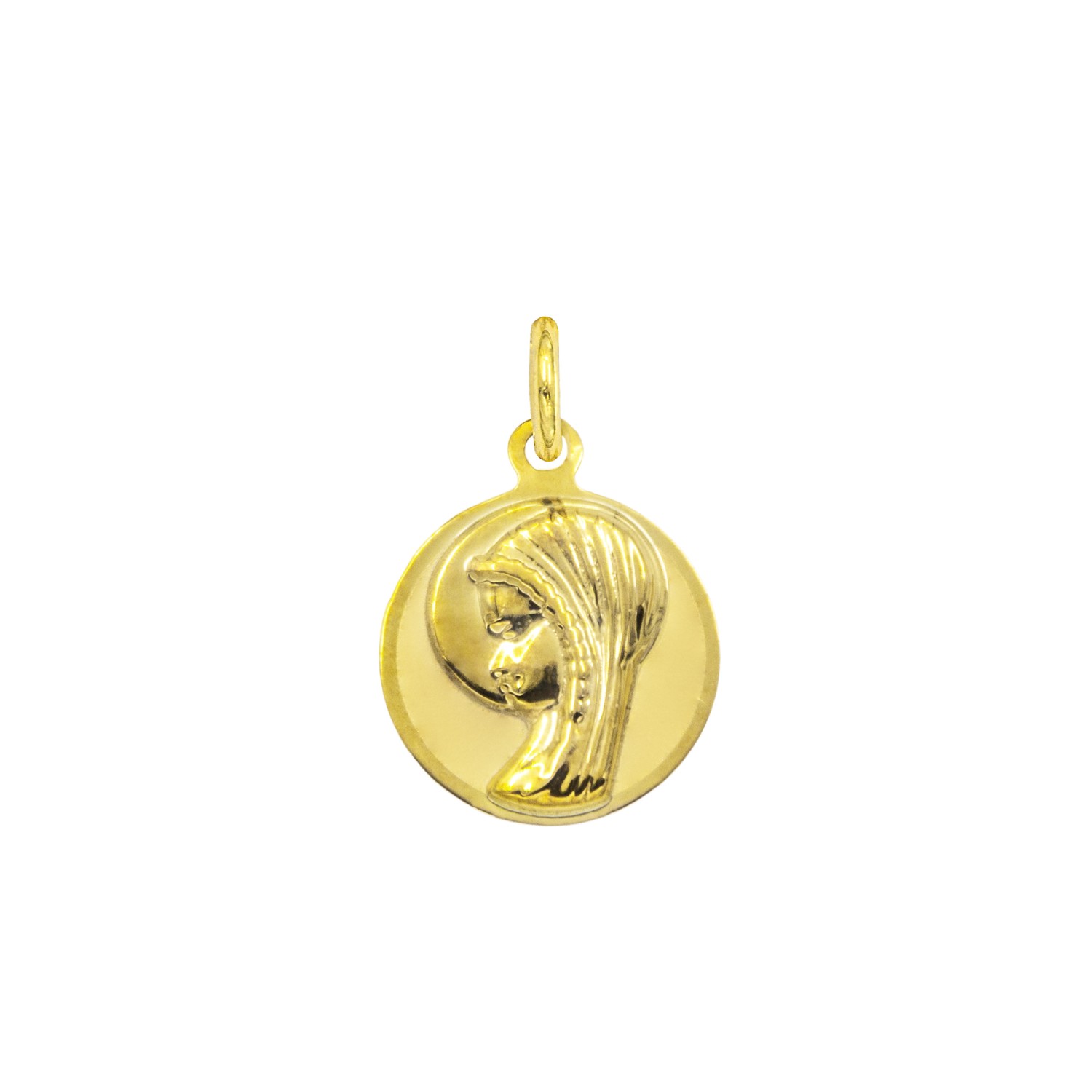 Charm Vergine Maria in Oro 9 Kt  Ref. A0402G9 - FACCO