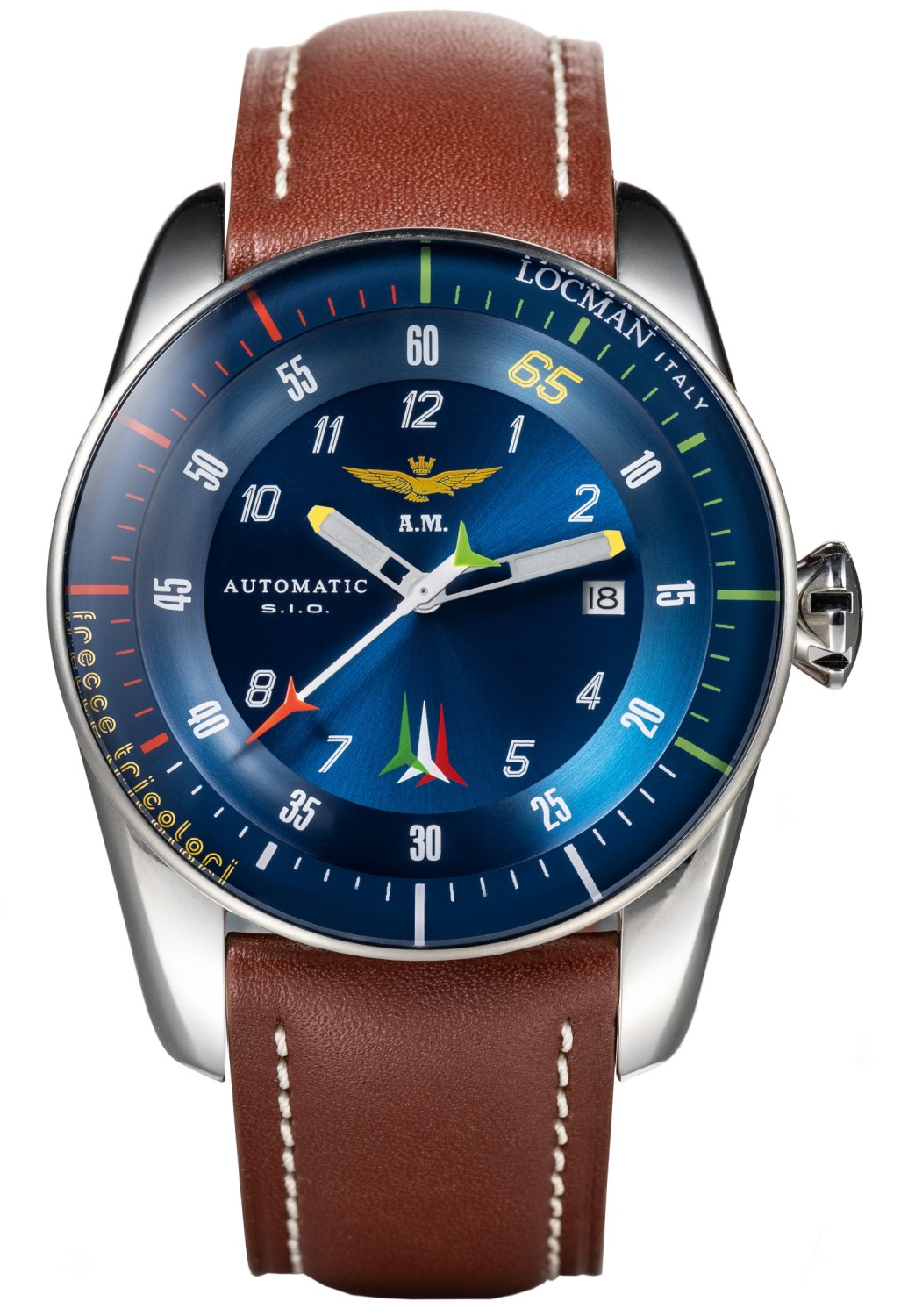 Orologio Locman Uomo Aviatore Frecce Tricolori 0455A02S-00FTBLPT - LOCMAN