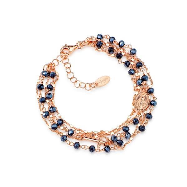 Bracciale Amen - Bracciale Cristalli Multifilo Ref. BRMFRG - AMEN