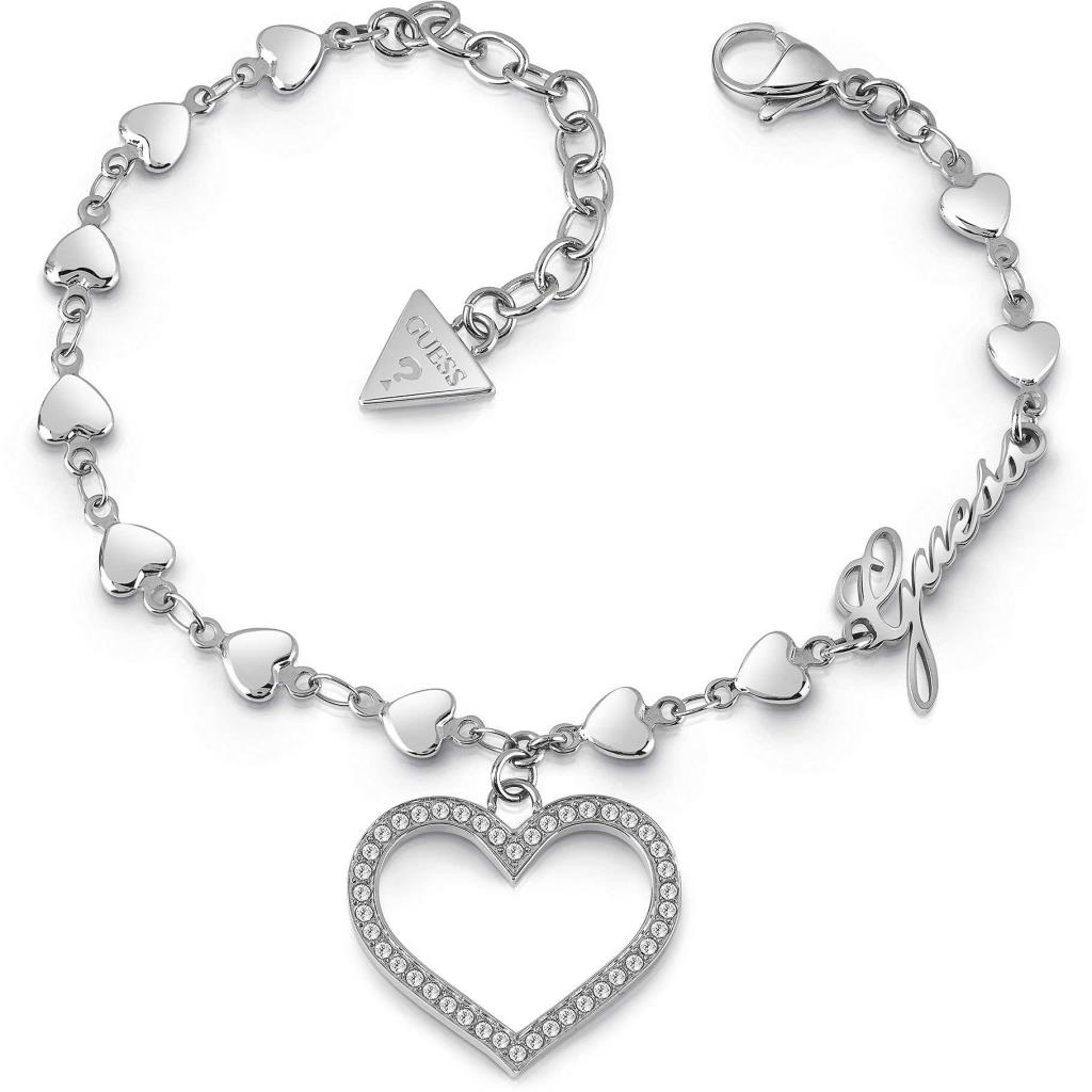 Bracciale Guess - Cuoricini Ref. UBB28000-S - GUESS