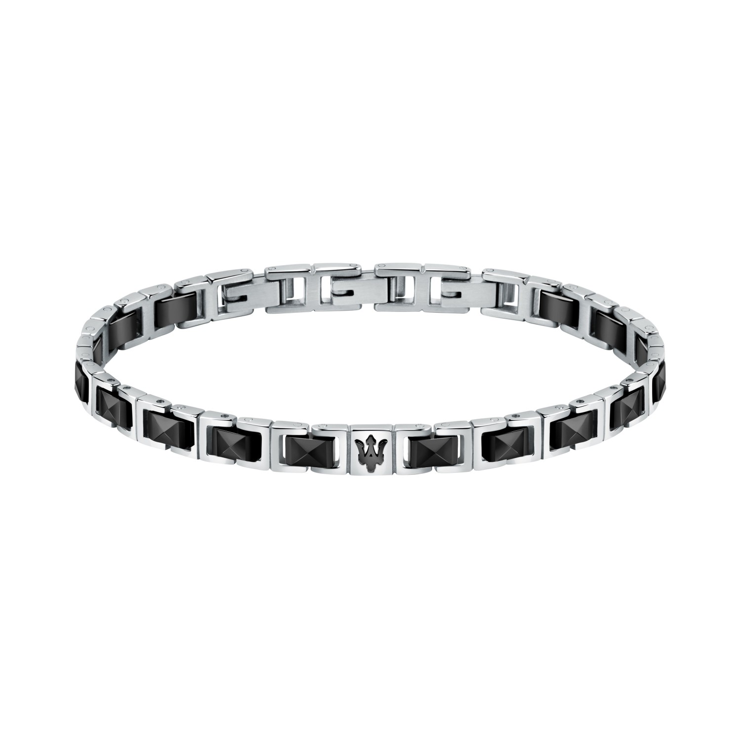 Bracciale da uomo Maserati Ceramic in Acciaio - JM420ATI07 - MASERATI