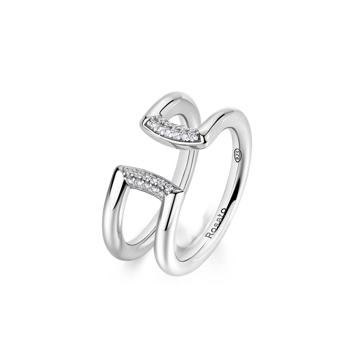 Anello Rosato - Bianca Mis. 16 Ref. RZBI41C - ROSATO