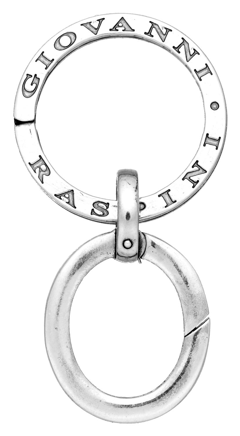 Giovanni Raspini - Portachiavi Moschettone Ovale Ref. 11309 - GIOVANNI RASPINI