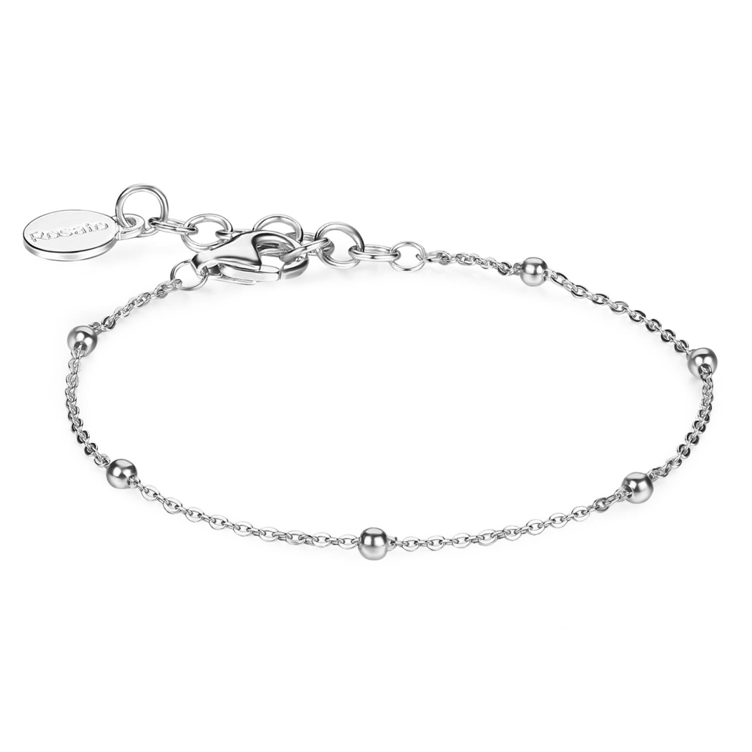 Rosato - Bracciale STORIE,  argento 925/1000, rodio Ref. RZB044 - ROSATO