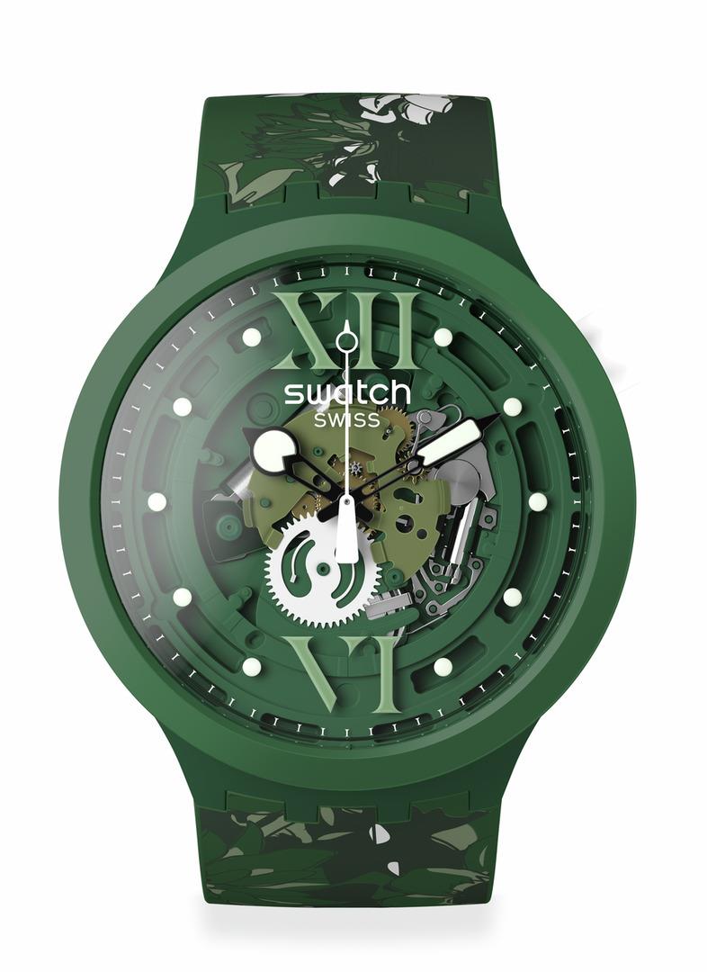 Orologio Swatch CAMOFLOWER GREEN Ref. SB05G104 - SWATCH