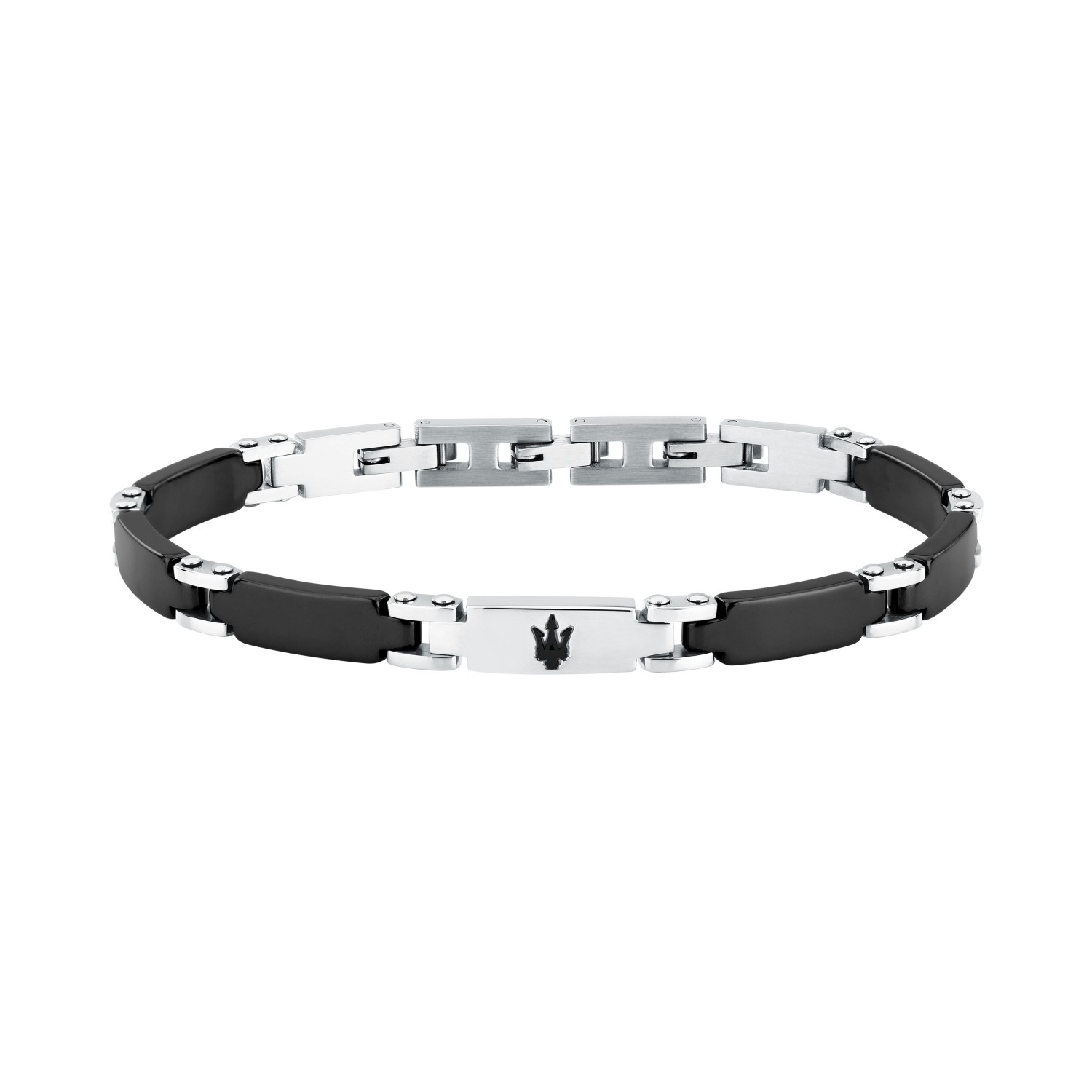 Bracciale da uomo Maserati Ceramic in Acciaio - JM426ATZ100 - MASERATI