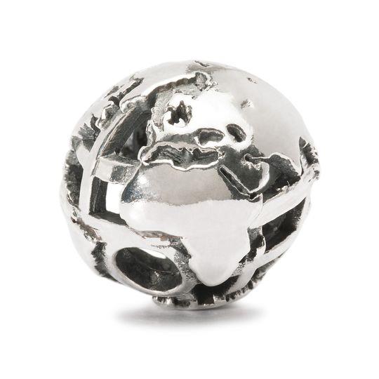 Trollbeads Ritirato - Original Trollbeads Globo Unito Ref. TAGBE-60007 - TROLLBEADS