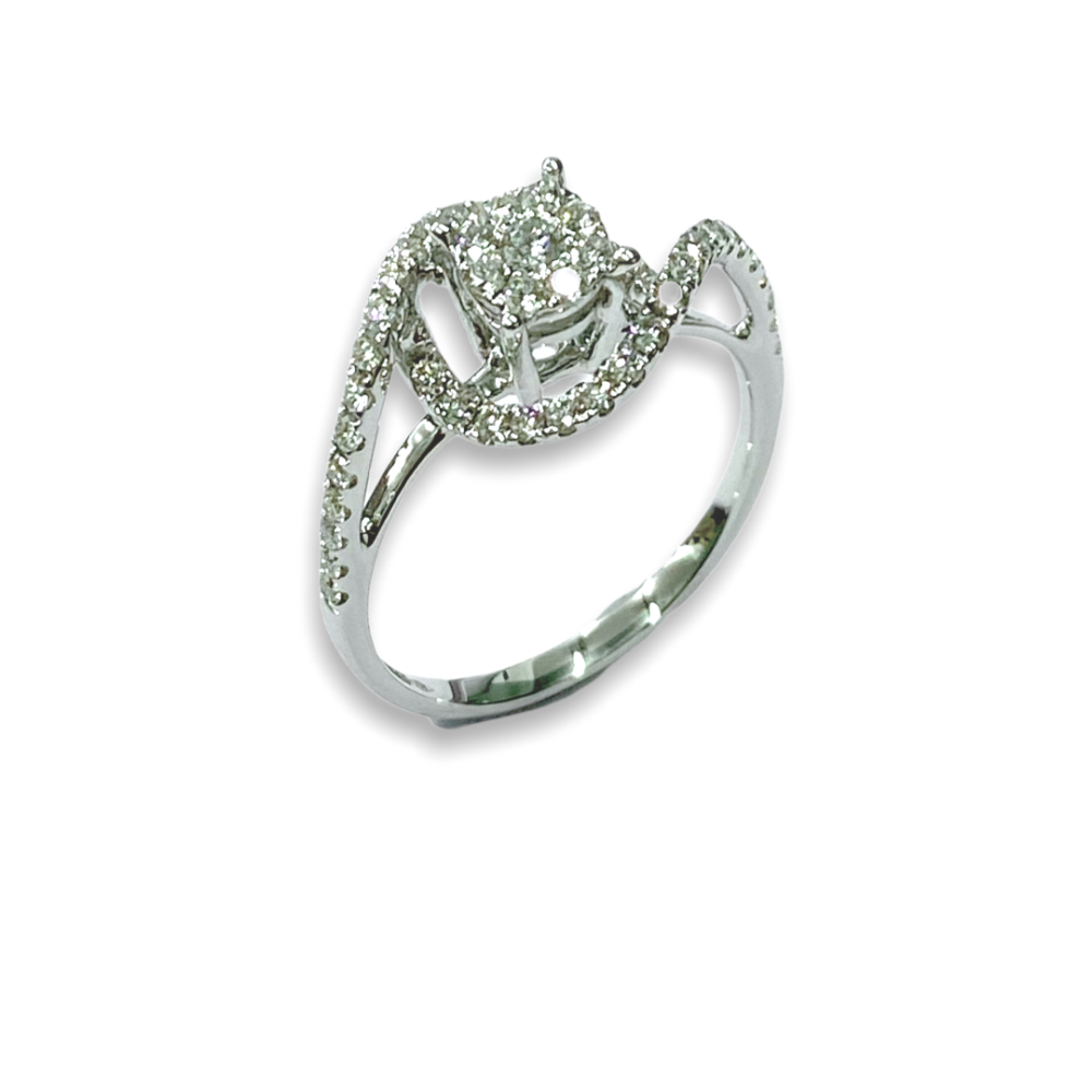 Anello Visconti - Solitario Diamanti Bianchi ct. 0,47 ABX15234 - GIORGIO VISCONTI