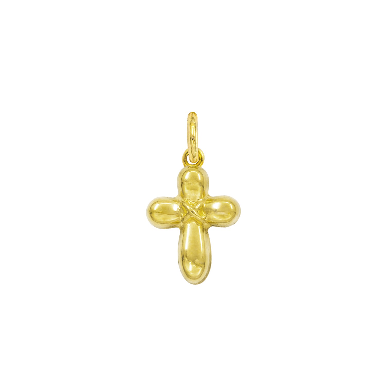 Charm Croce in Oro 9 Kt  Ref. A0383G9 - FACCO