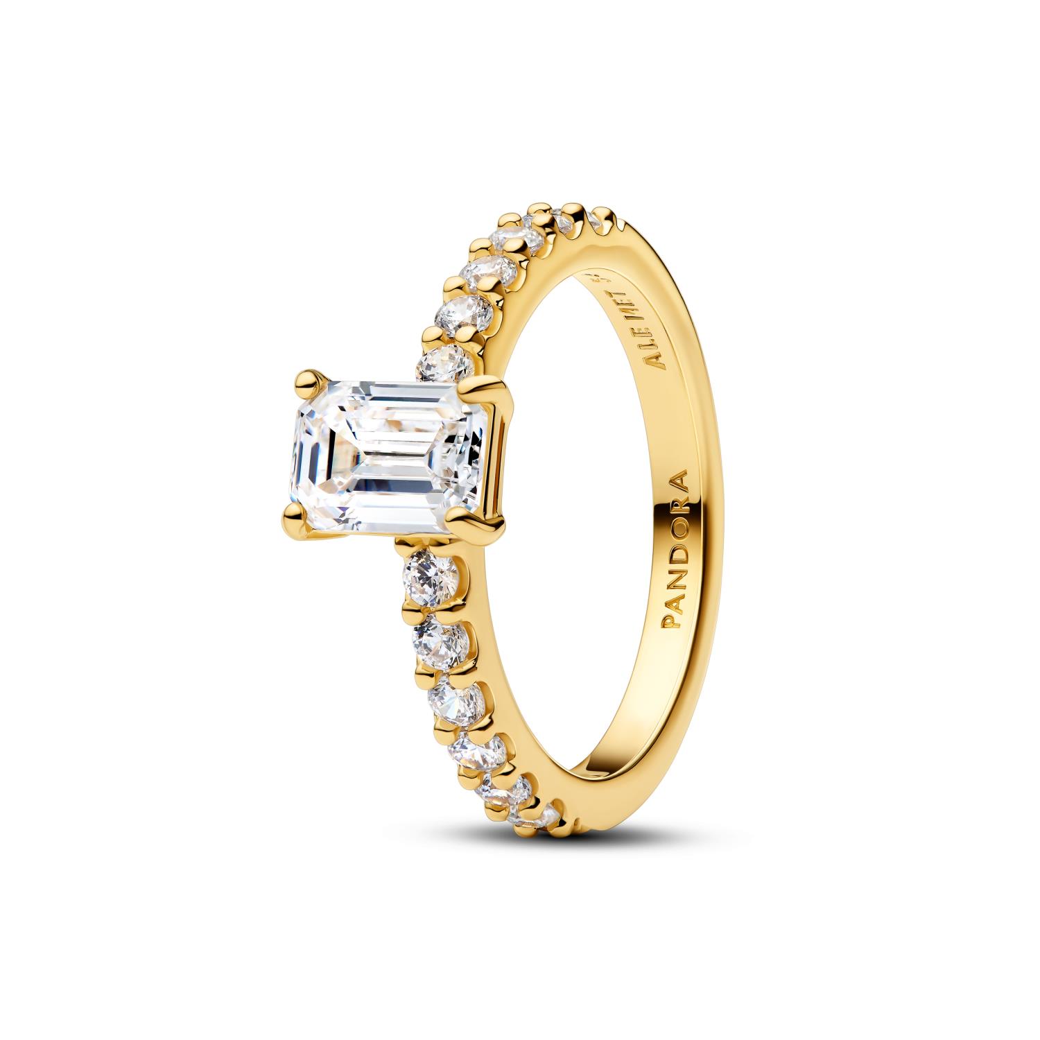 Pandora - Anello Taglio Baguette  Ref. 164506C01-60 - PANDORA