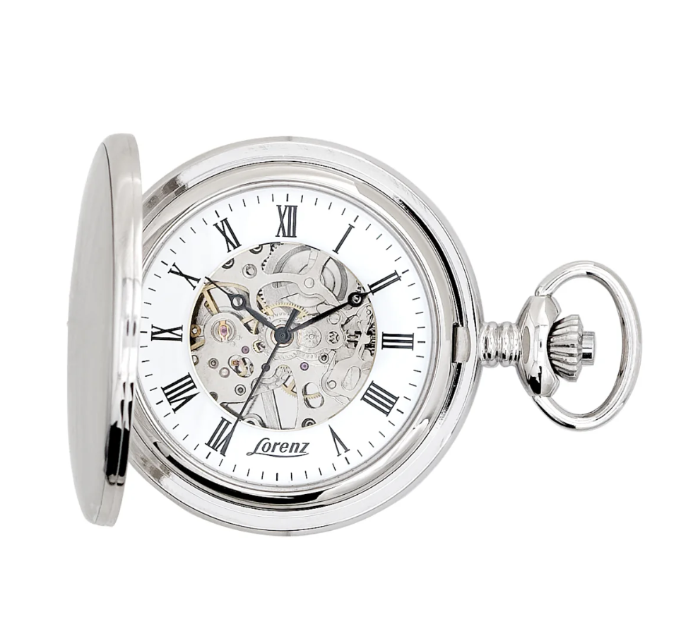 Orologio da tasca Lorenz Squelette Double Cover Ref. 030217AA - LORENZ