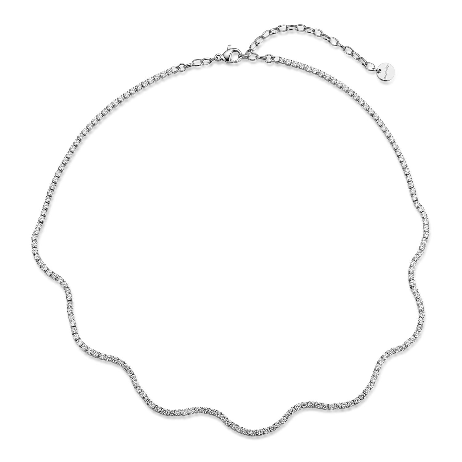 Brosway - Collana DESIDERI in acciaio 316L, cubic zirconia white Ref. BEIN029 - BROSWAY