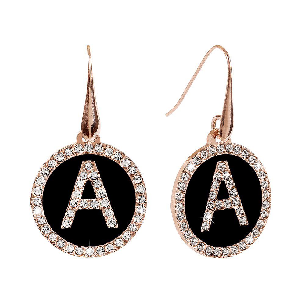 Orecchini Dvccio - Lettera A collezione My Letters Ref. ZXIMO1046/2C-A - DUCCIO