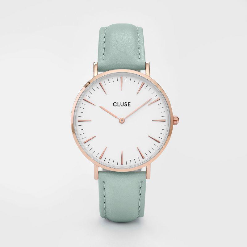 OROLOGIO CLUSE -  La Boh&egrave;me Rose Gold White/Pastel Mint  Ref.  CLUCL18021 - CLUSE