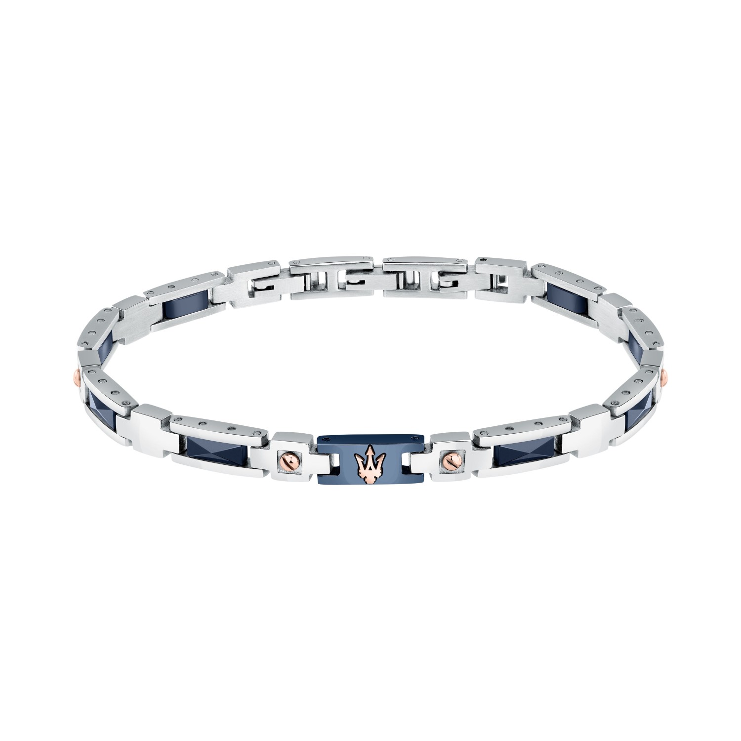 Bracciale da uomo Maserati Ceramic in Acciaio - JM523ATZ33 - MASERATI