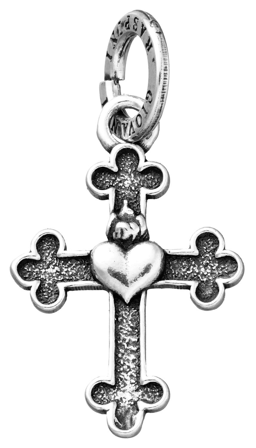 Giovanni Raspini - Charm Croce Cuore Ref. 11280 - GIOVANNI RASPINI