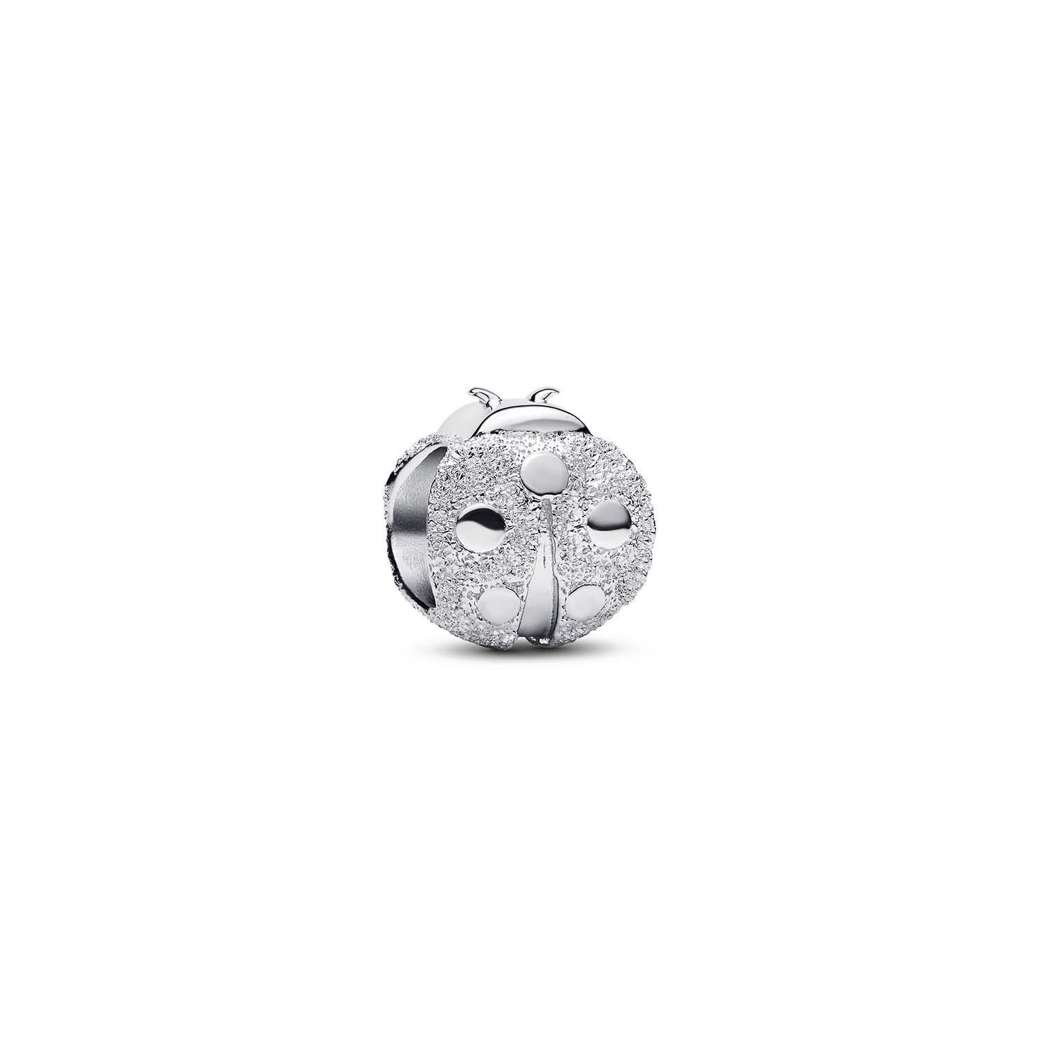 Pandora - Mini Charm Coccinella effetto diamantato Ref. 794527C00 - PANDORA