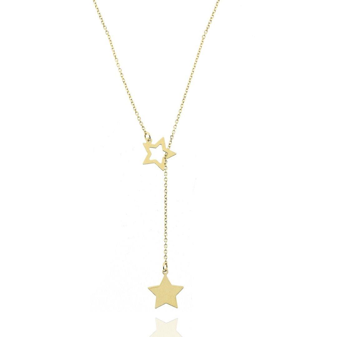 Collana in Oro Giallo Simbolo Stella Ref. 765043 - FACCO