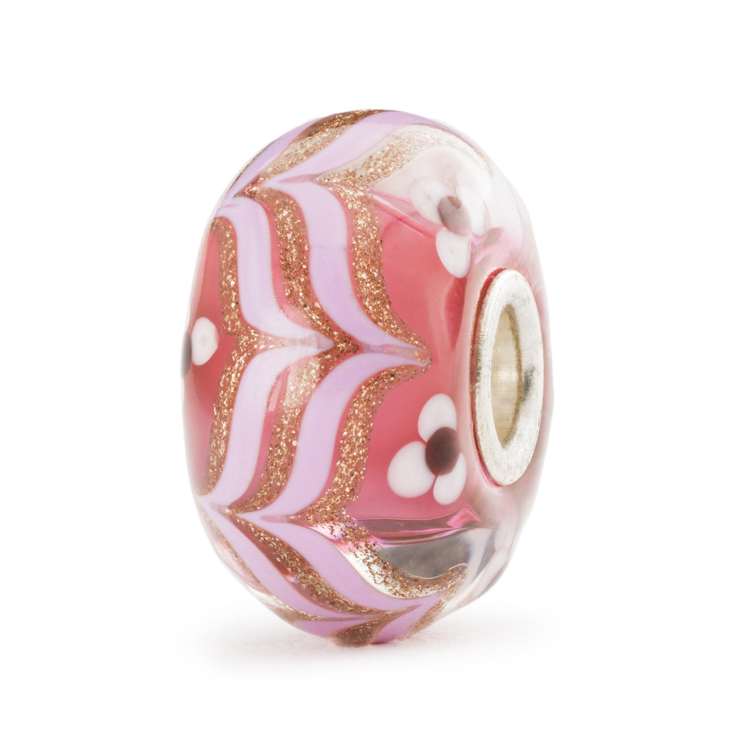 Trollbeads in Vetro - Sentiero di Fiori Ref. TGLBE-20408 - TROLLBEADS
