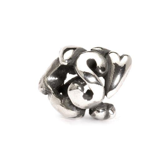 Trollbeads Bead in Argento - Lettera S Ref. TAGBE-10078 - TROLLBEADS