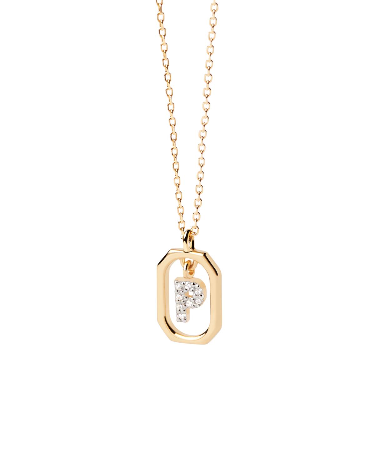 Collana PDPaola Mini Letter Gold P Ref. CO01-527-U - PDP
