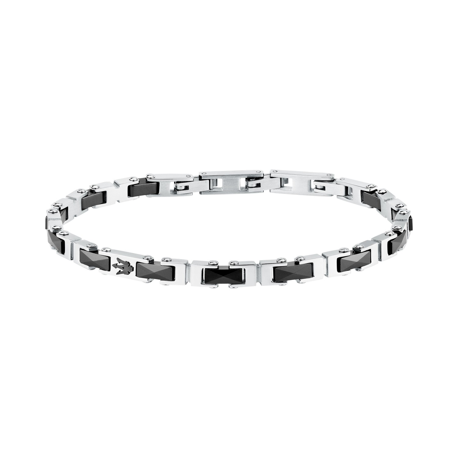Bracciale da uomo Maserati Ceramic in Acciaio - JM226ATZ81 - MASERATI