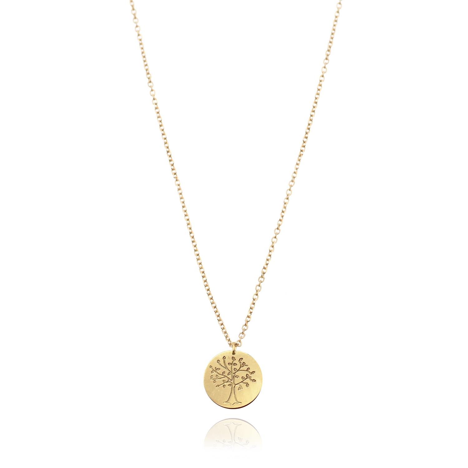 Collana in Oro Giallo Simbolo Albero della Vita Ref. 769570 - FACCO